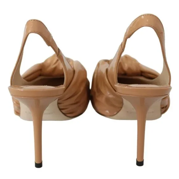 Jimmy Choo Elegant Pointed Toe Leather Pumps